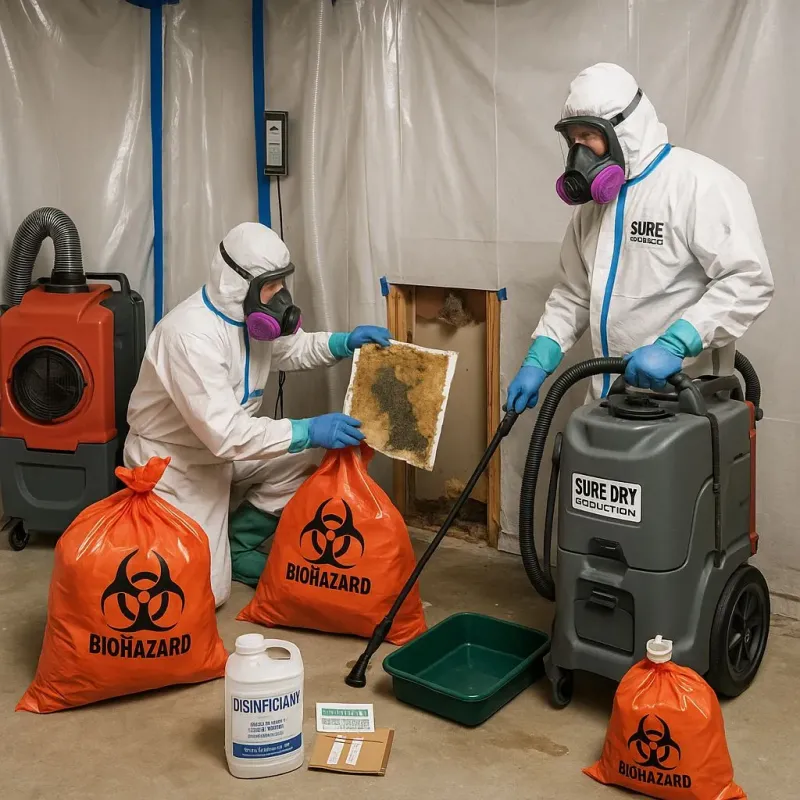 Contaminated Water Handling Protocols process in Pine, AZ